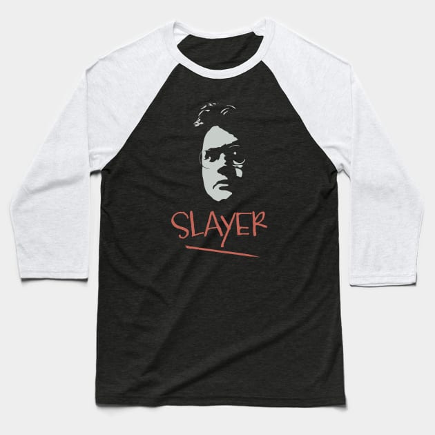 Guillermo Vampire Slayer Baseball T-Shirt by DesignCat